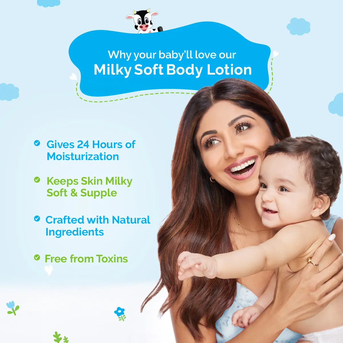 Mamaearth Milky Soft Body Lotion For Babies - Image 3
