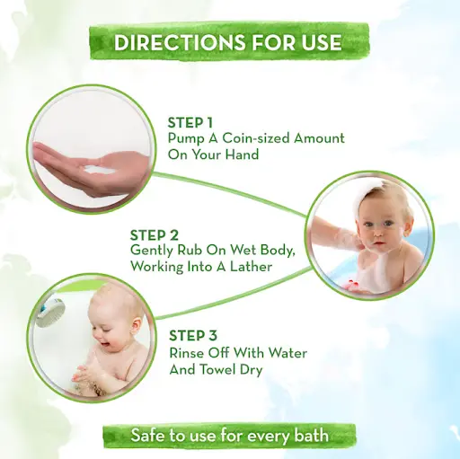 Mamaearth Milky Soft Body Wash For Babies 400 ml - Image 4
