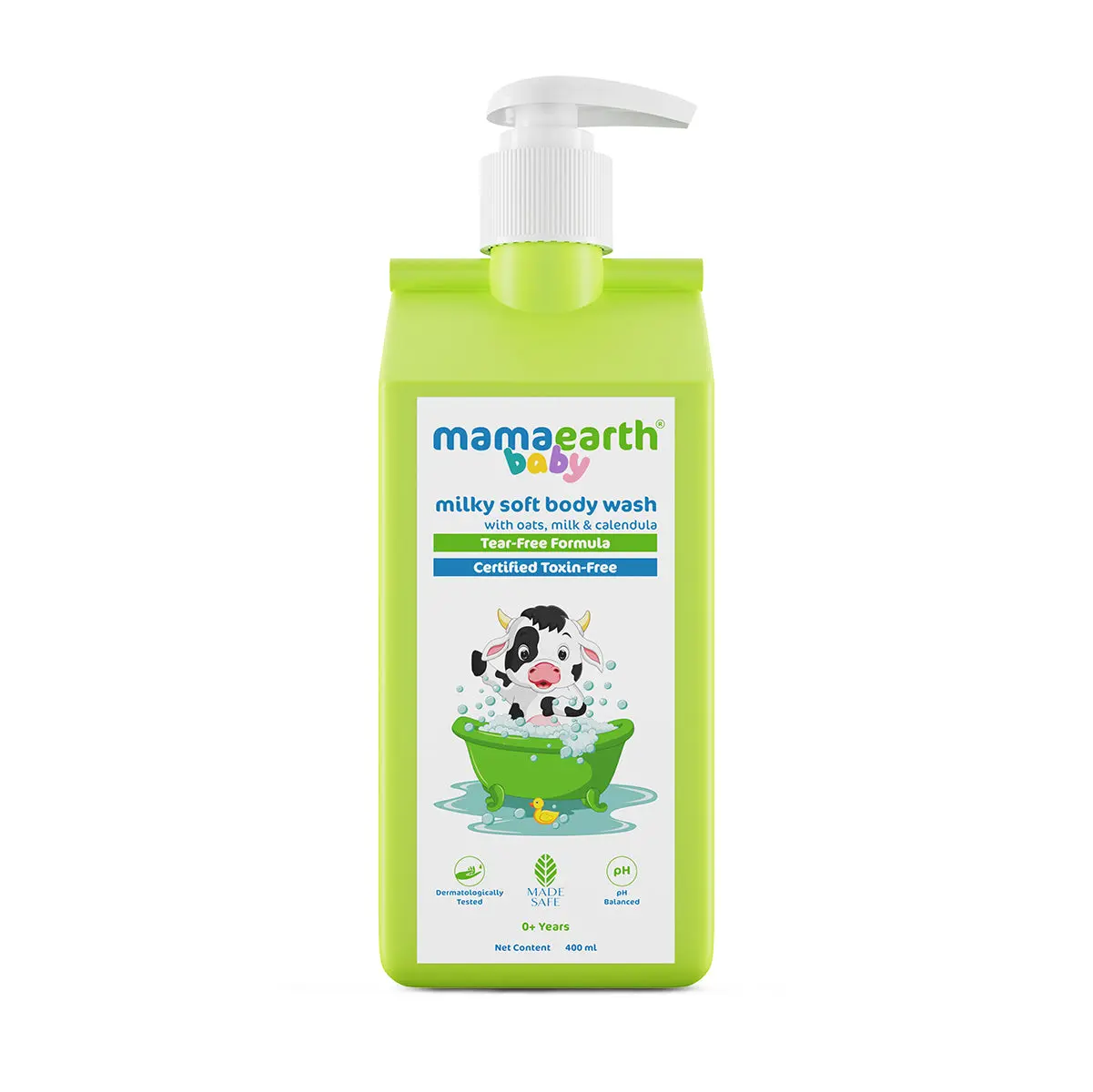 Mamaearth Milky Soft Body Wash For Babies 400 ml - Image 7