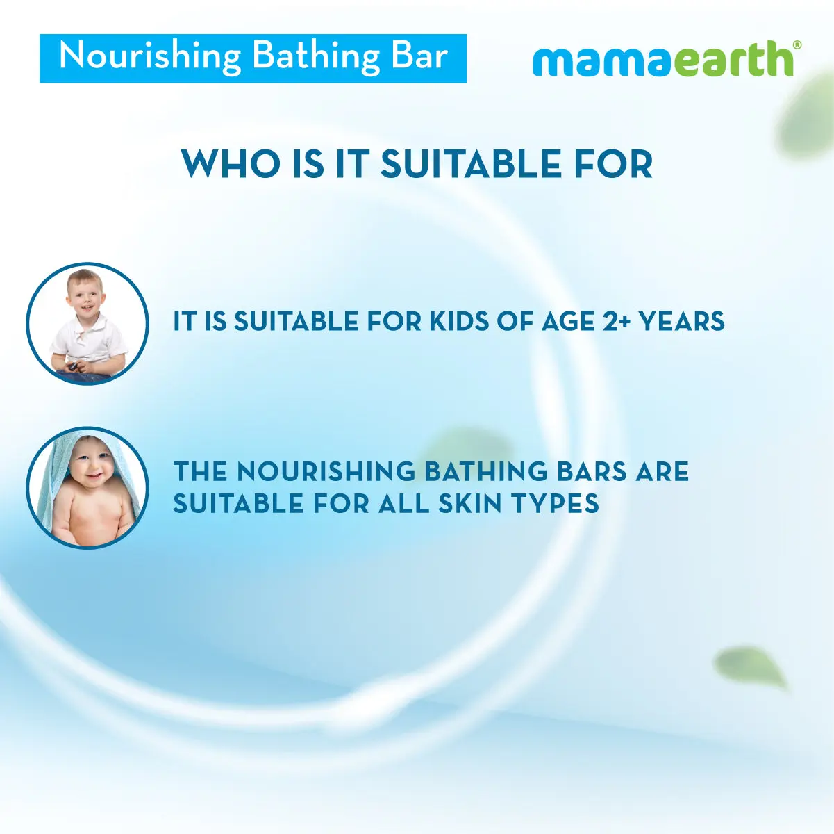 Mamaearth Nourishing Bathing Bar For Kids 5 Soaps in One Pack (75g Each) - Image 6