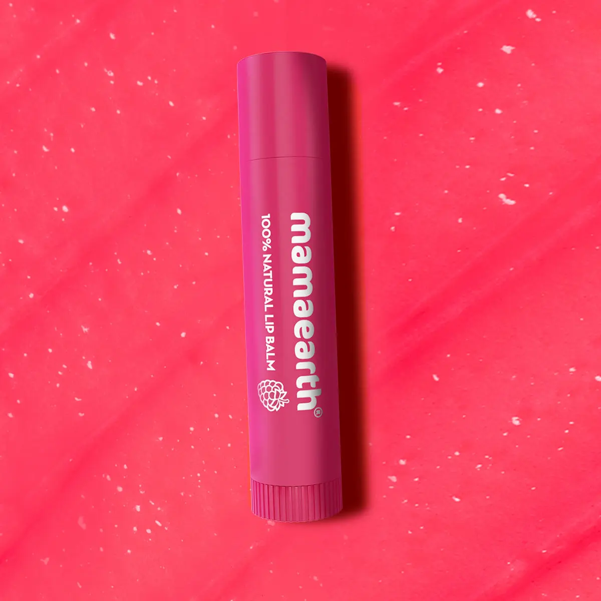 Mamaearth Nourishing Tinted 100% Natural Lip Balm with Vitamin - Raspberry - Image 6