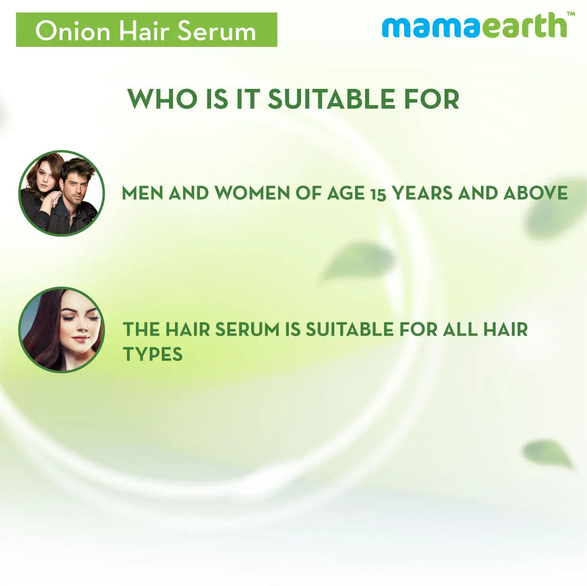 Mamaearth Onion Hair Serum with Onion & Biotin for Strong Frizz-Free Hair 100 ml - Image 4