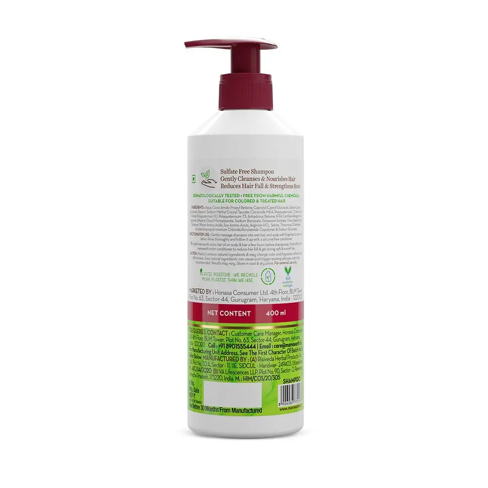 Mamaearth Onion Shampoo for Hair Growth and Hair Fall Control with Onion Oil and Plant Keratin - Image 10