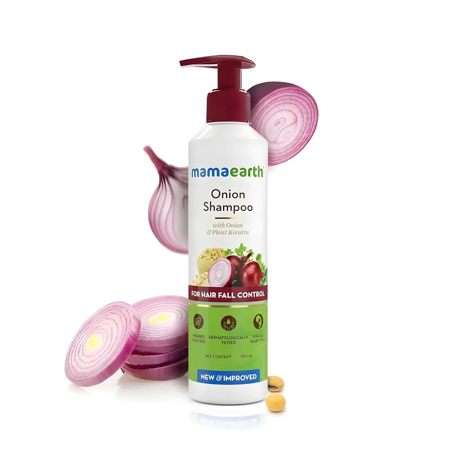 Mamaearth Onion Shampoo for Hair Growth and Hair Fall Control with Onion Oil and Plant Keratin - Image 11
