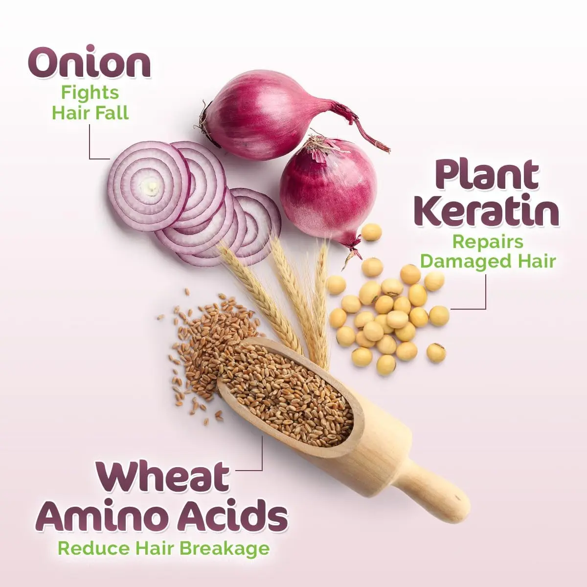 Mamaearth Onion Shampoo for Hair Growth and Hair Fall Control with Onion Oil and Plant Keratin - Image 4