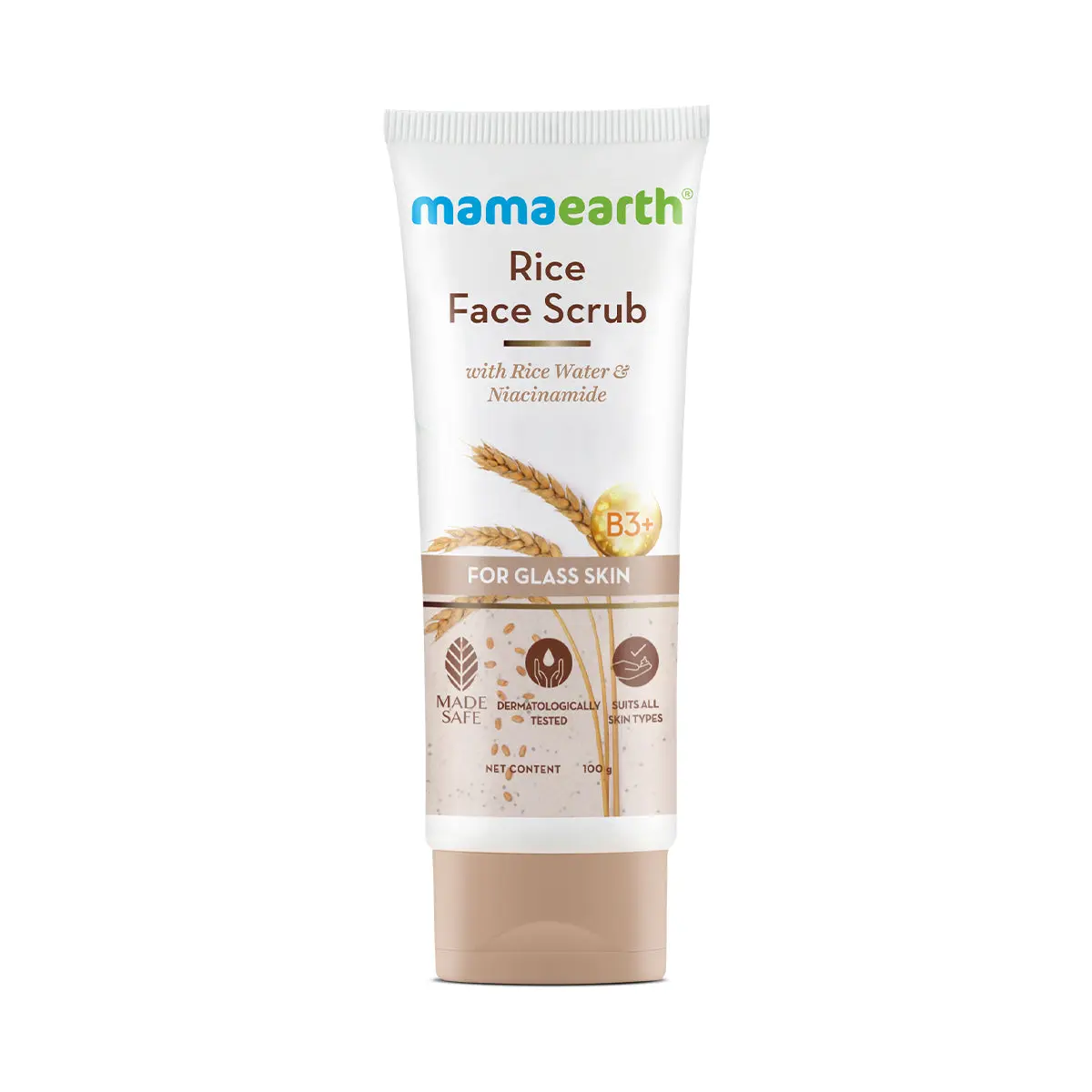Mamaearth Rice Face Scrub 100 gm - Image 9
