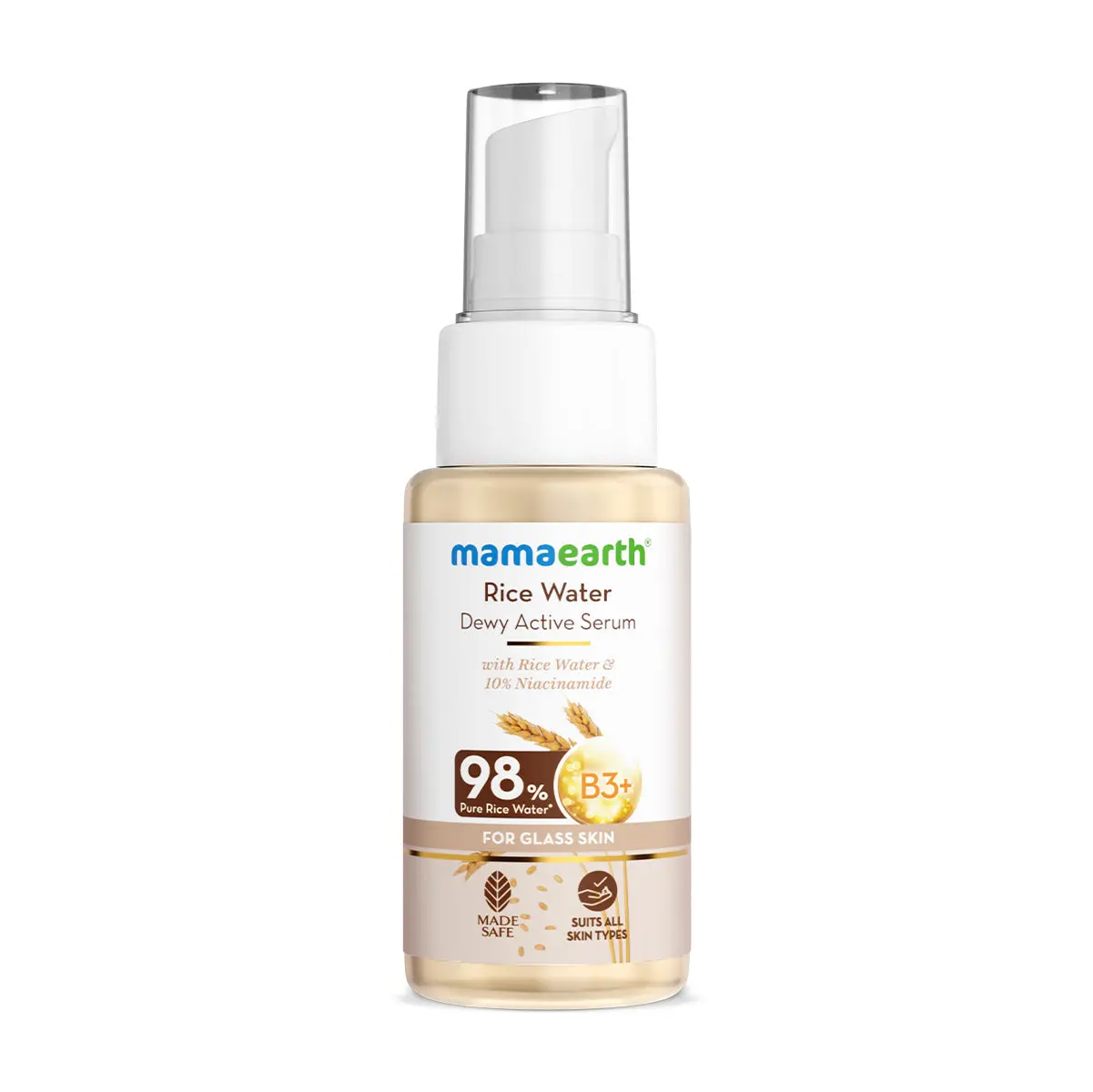 Mamaearth Rice Water Dewy Active Serum 50 ml - Image 9