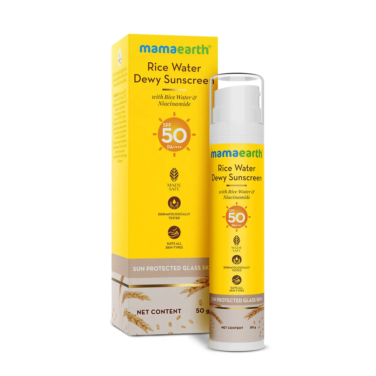 Mamaearth Rice Water Dewy Sunscreen - Image 5