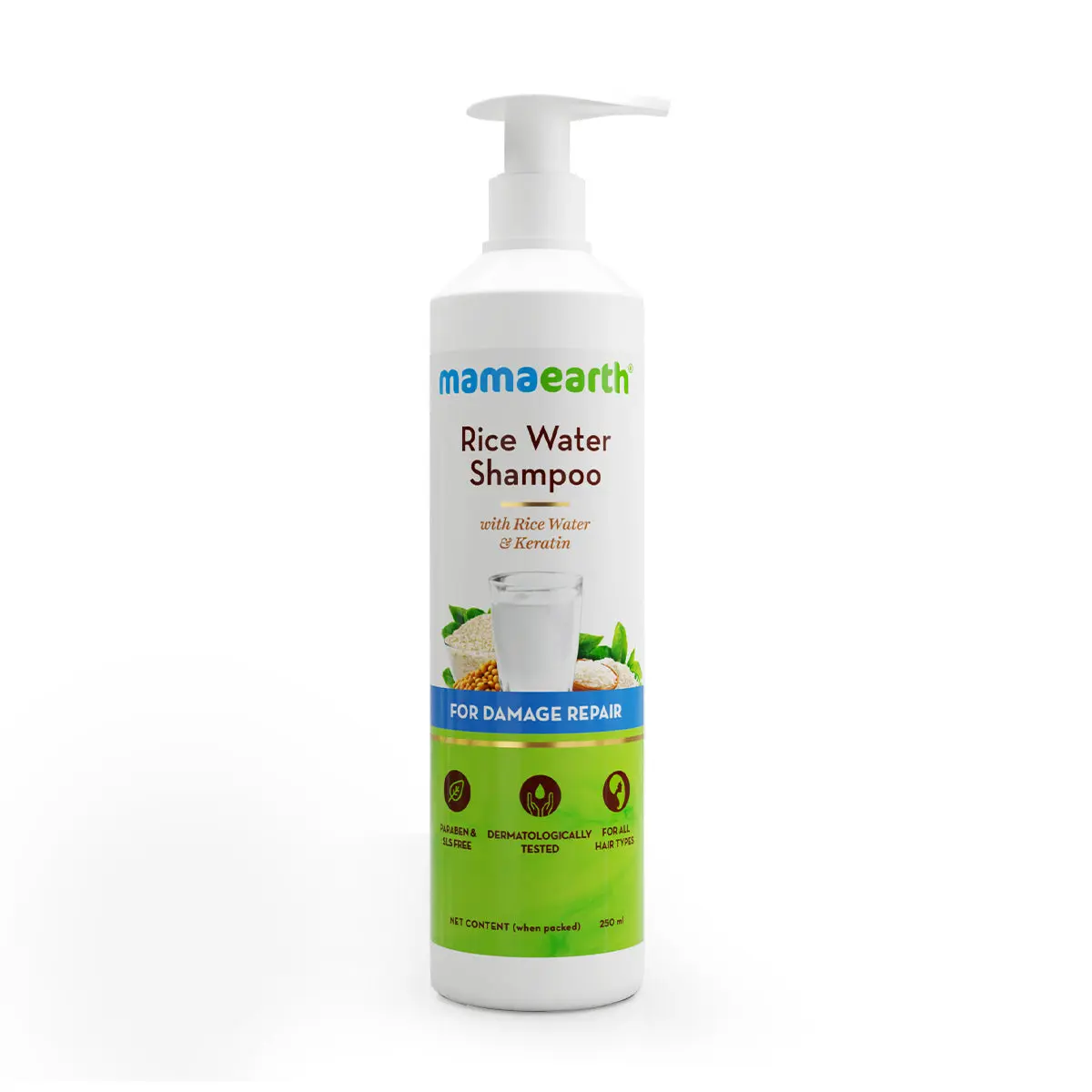 Mamaearth Rice Water Shampoo 250 ml - Image 8