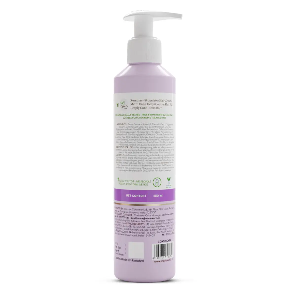 Mamaearth Rosemary Anti-Hair Fall Conditioner 250 ml - Image 8