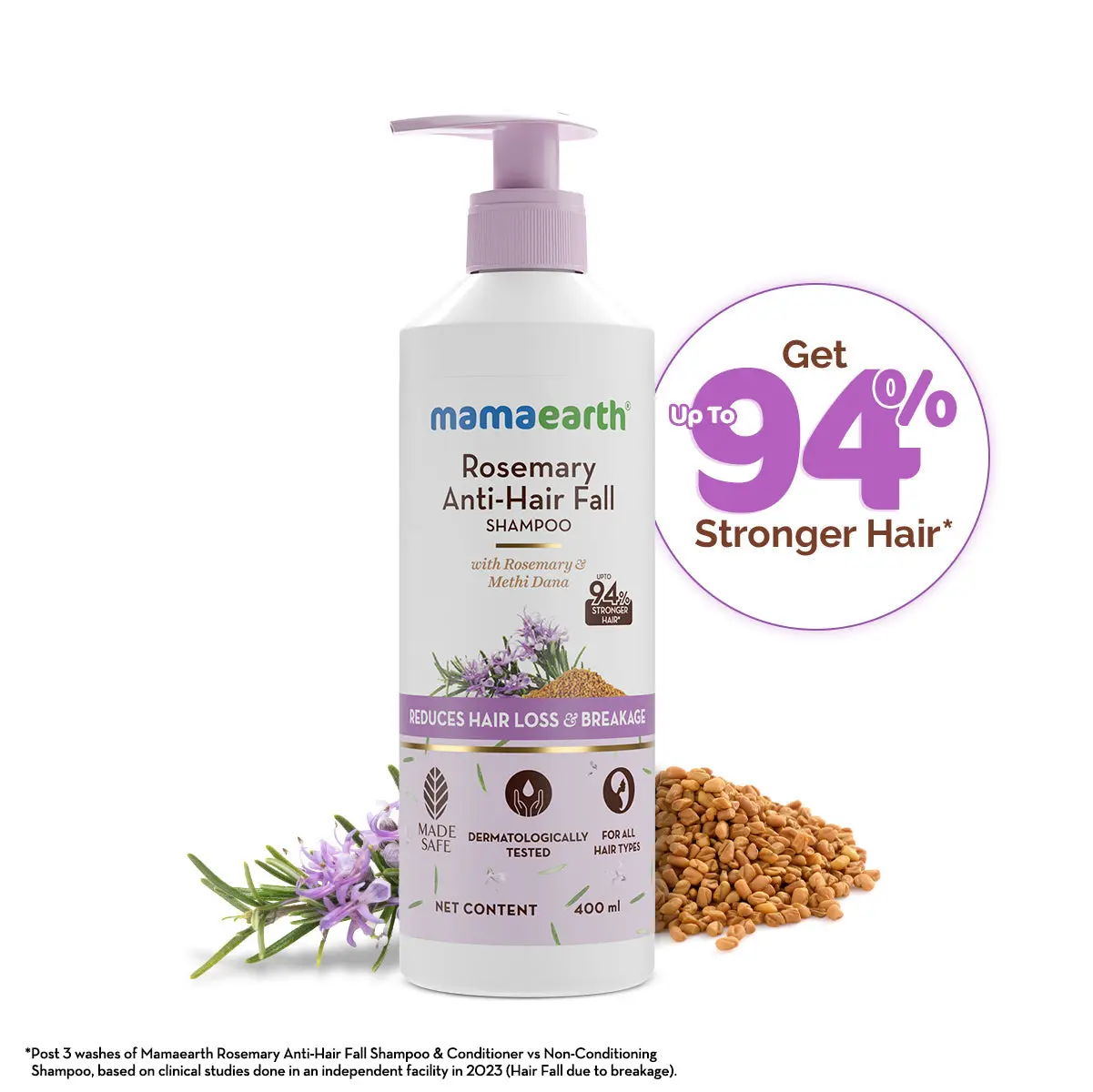 Mamaearth Rosemary Anti Hair Fall Shampoo - Image 10