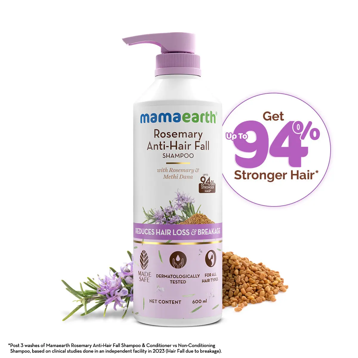 Mamaearth Rosemary Anti Hair Fall Shampoo - Image 13