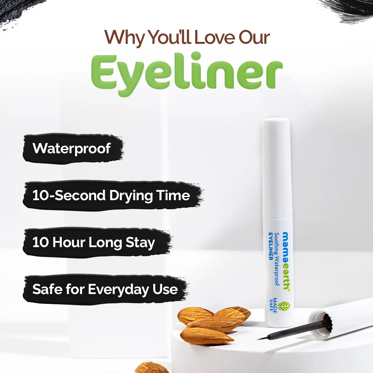 Mamaearth Soothing Waterproof Eyeliner 3.5 ml - Image 4