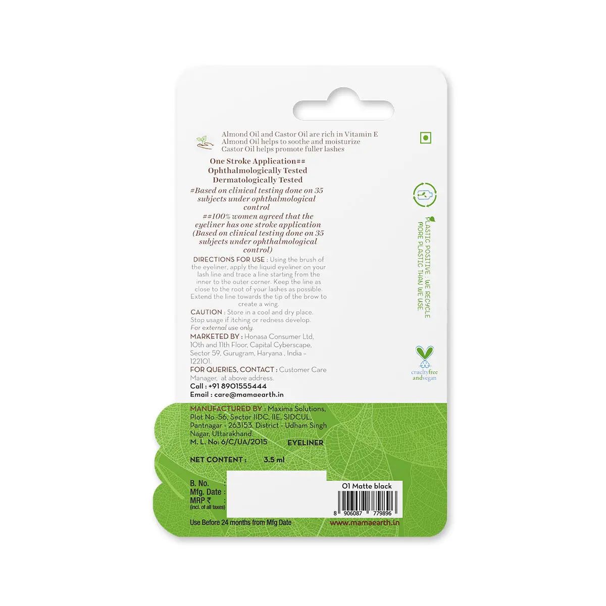 Mamaearth Soothing Waterproof Eyeliner 3.5 ml - Image 8