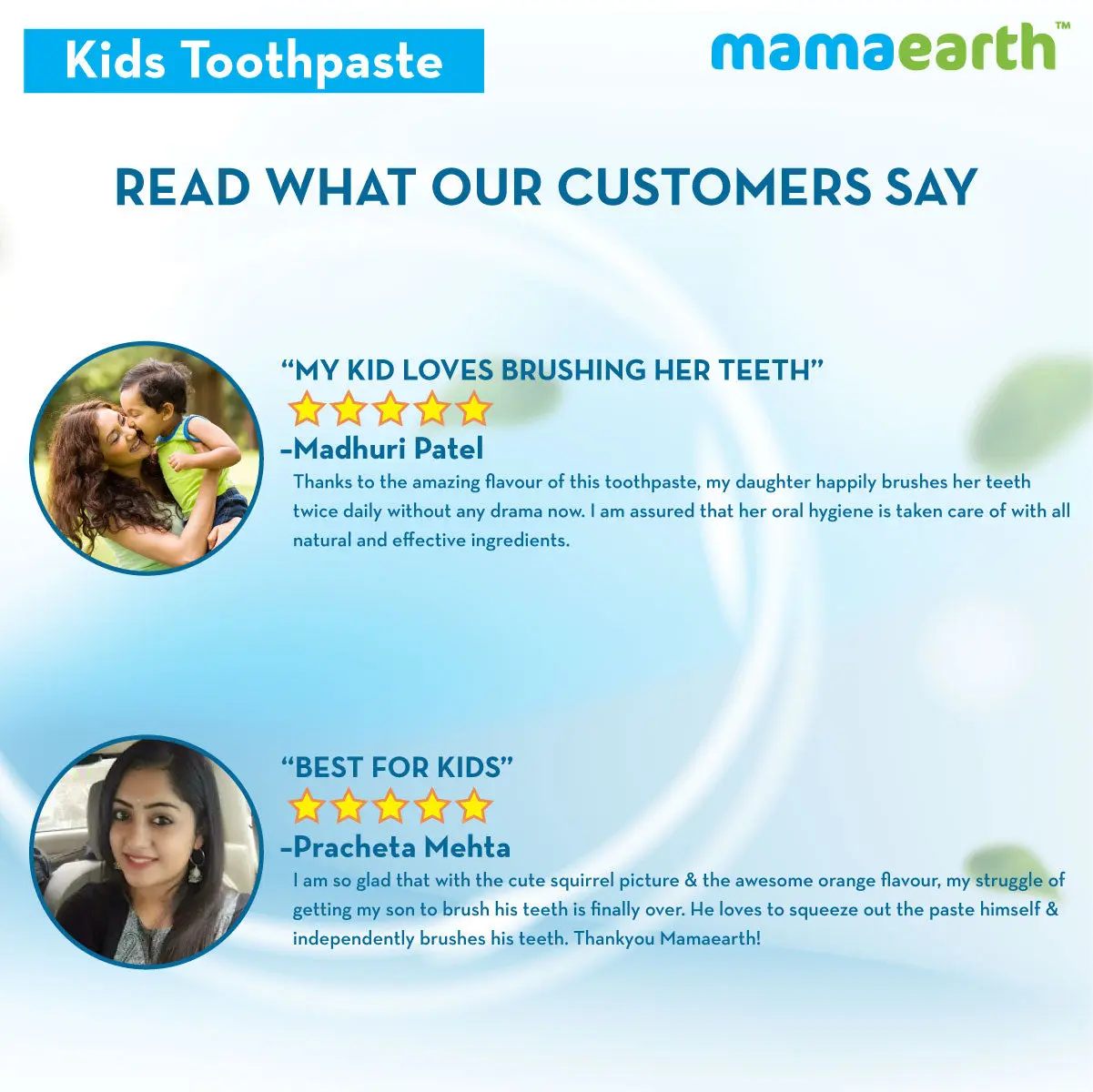 Mamaearth Sulfate Free Awesome Orange Toothpaste For Kids With Fluoride 50 gm - Image 6