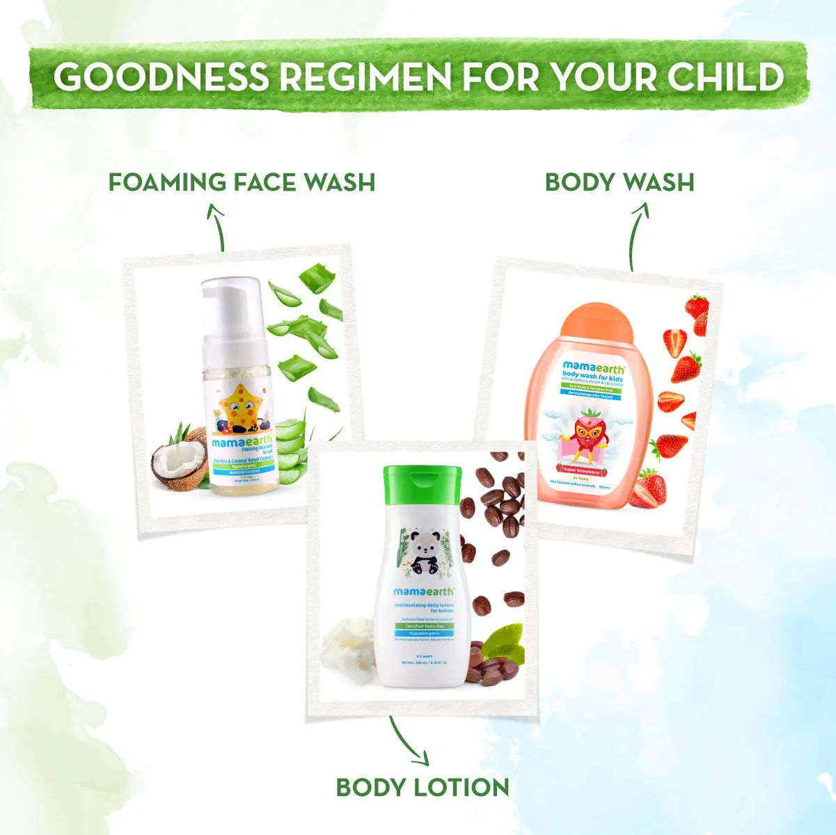 Mamaearth Super Strawberry Body Wash For Kids 300 ml - Image 5
