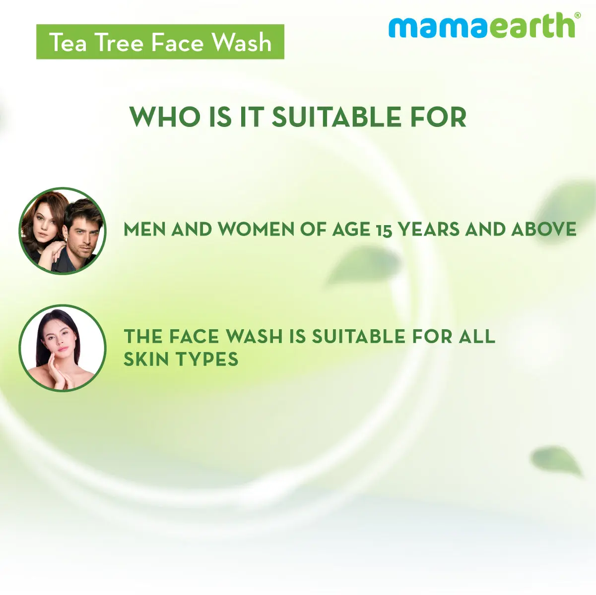Mamaearth Tea Tree Face wash For Acne & Pimples 250 ml - Image 7
