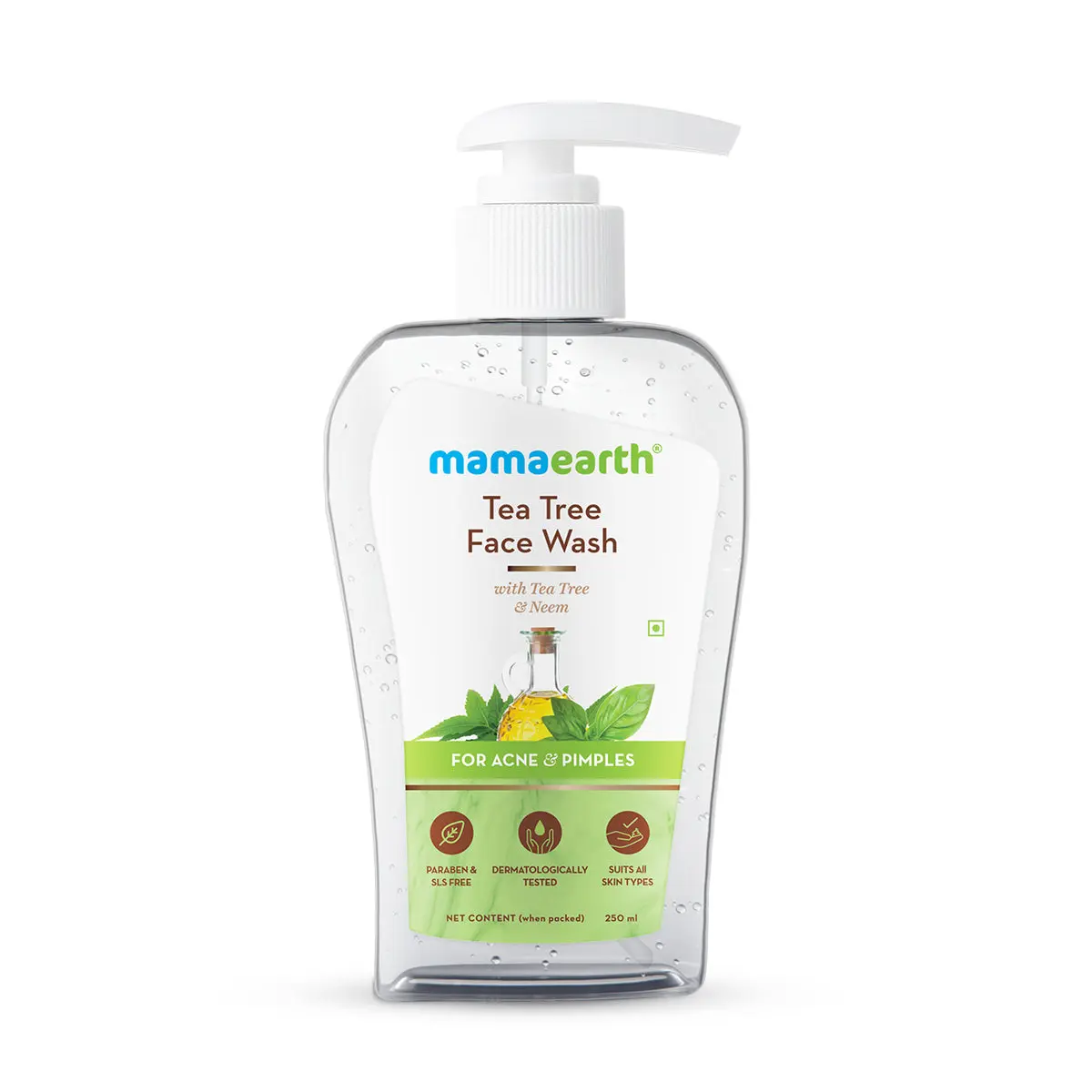 Mamaearth Tea Tree Face wash For Acne & Pimples 250 ml - Image 9