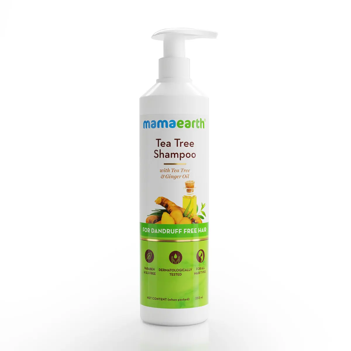 Mamaearth Tea Tree Shampoo for Dandruff Free Hair 250 ml - Image 7