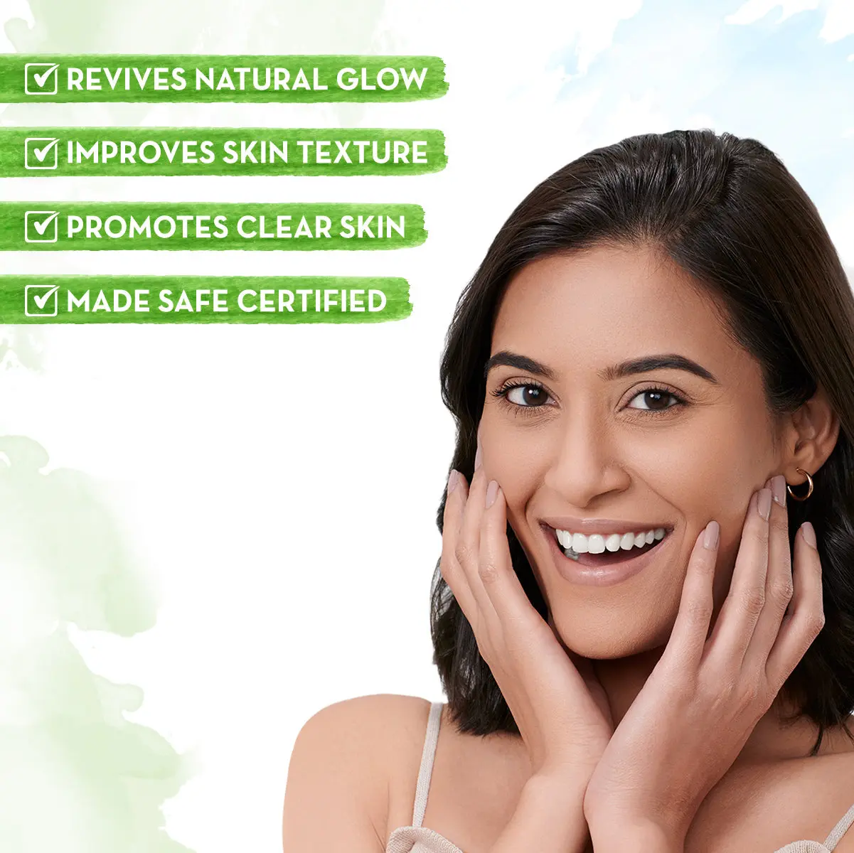 Ubtan Facial Kit with 6 Products for Every Skincare Step-10ml Each - Image 3
