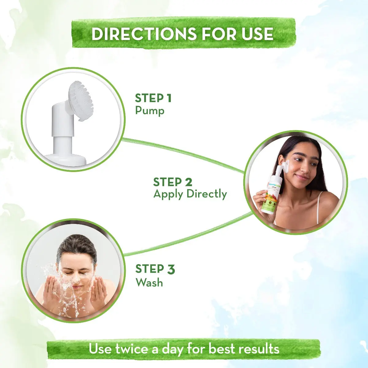 Mamaearth Ubtan Foaming Face Wash 150 ml - Image 5