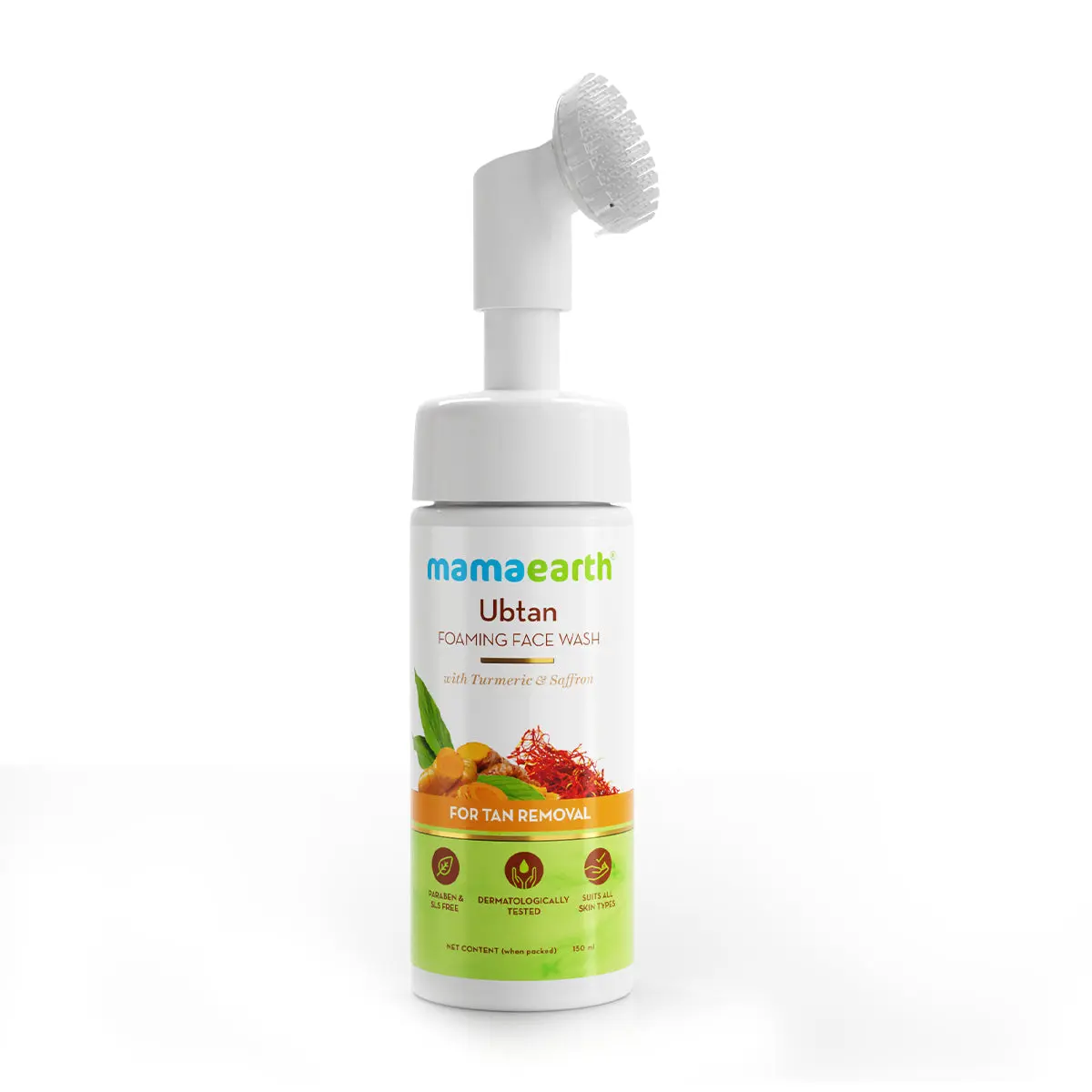 Mamaearth Ubtan Foaming Face Wash 150 ml - Image 8