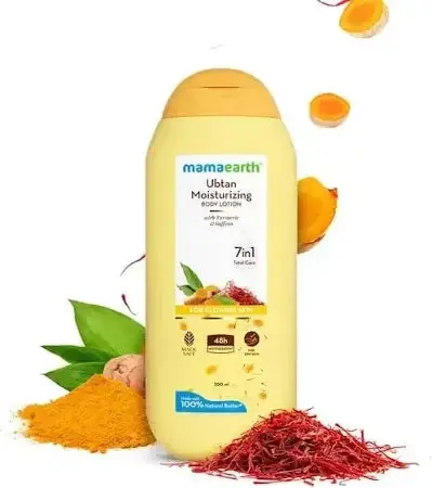 Mamaearth Ubtan Moisturizing Body Lotion - Image 10