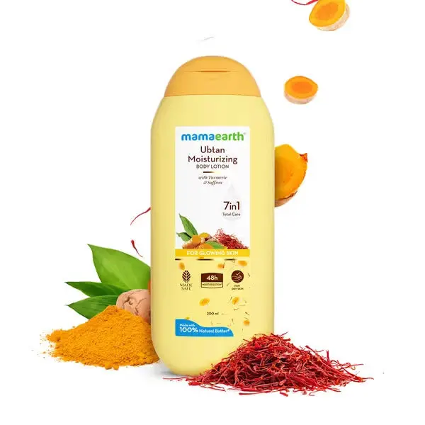 Mamaearth Ubtan Moisturizing Body Lotion - Image 11