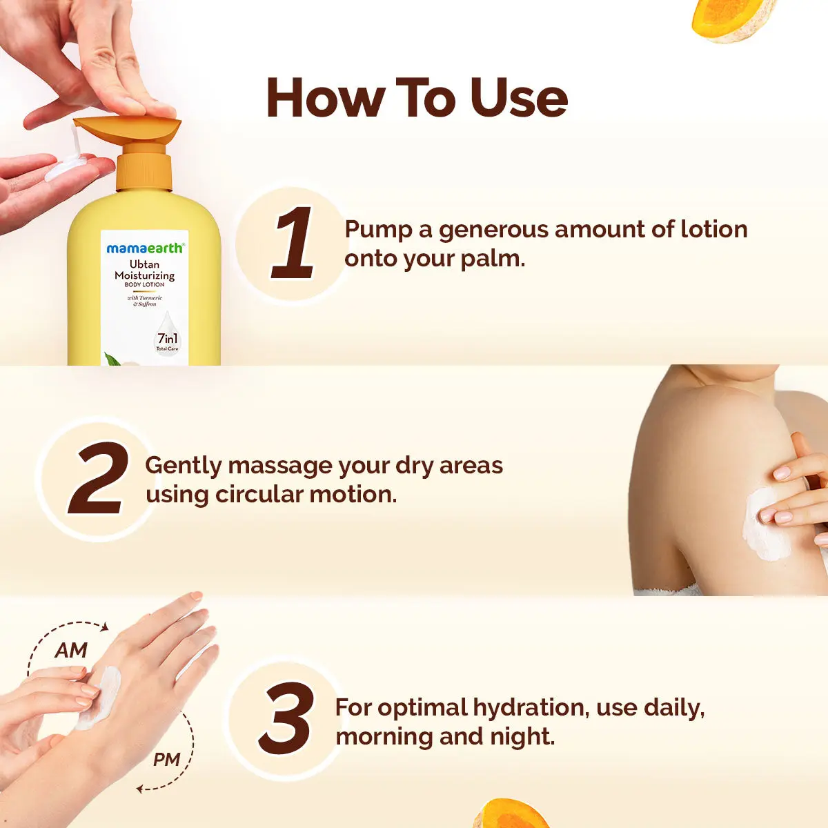 Mamaearth Ubtan Moisturizing Body Lotion - Image 5