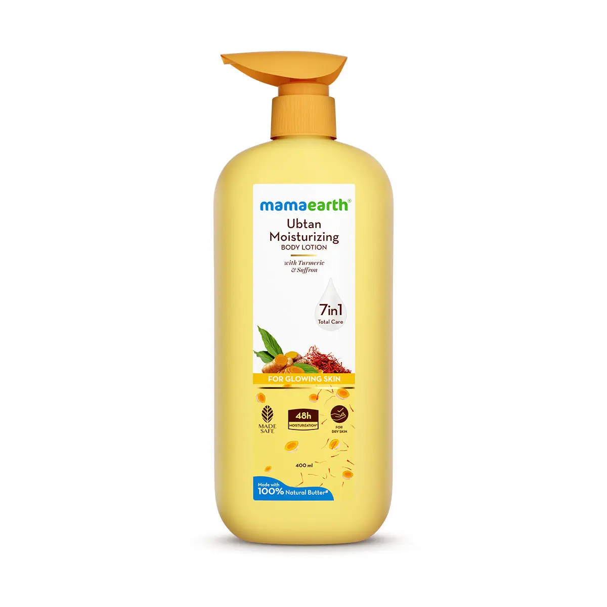 Mamaearth Ubtan Moisturizing Body Lotion - Image 7