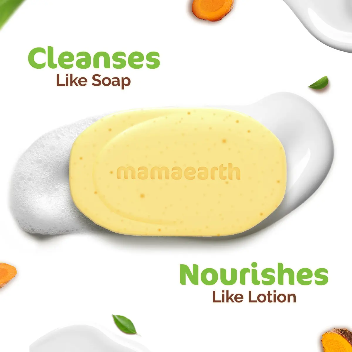 Mamaearth Ubtan Moisturizing Lotion Soap 4 Soaps in One Pack (125g Each) - Image 4