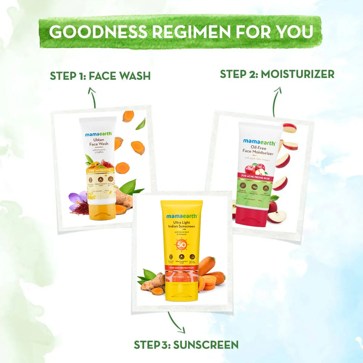 Mamaearth Ultra Light Indian Sunscreen with Carrot Seed Turmeric & SPF 50 PA+++ 80 gm - Image 6