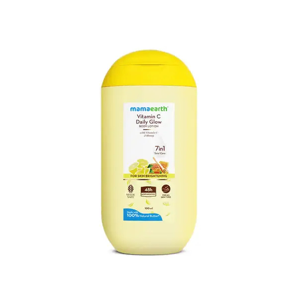 Mamaearth Vitamin C Daily Glow Body Lotion - Image 11