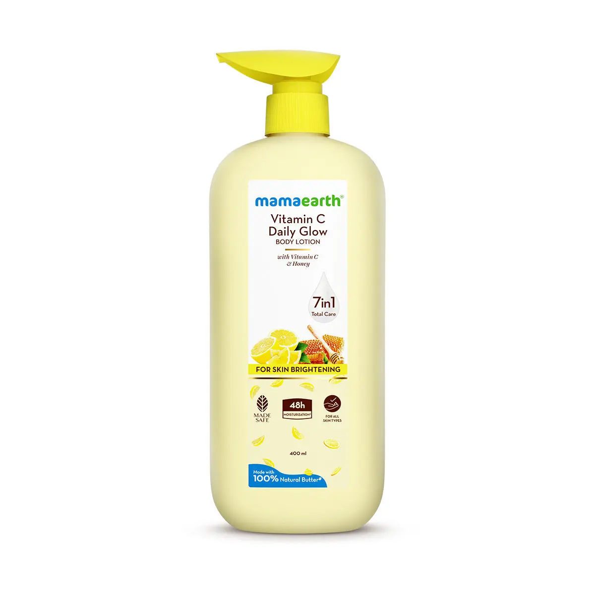 Mamaearth Vitamin C Daily Glow Body Lotion - Image 7