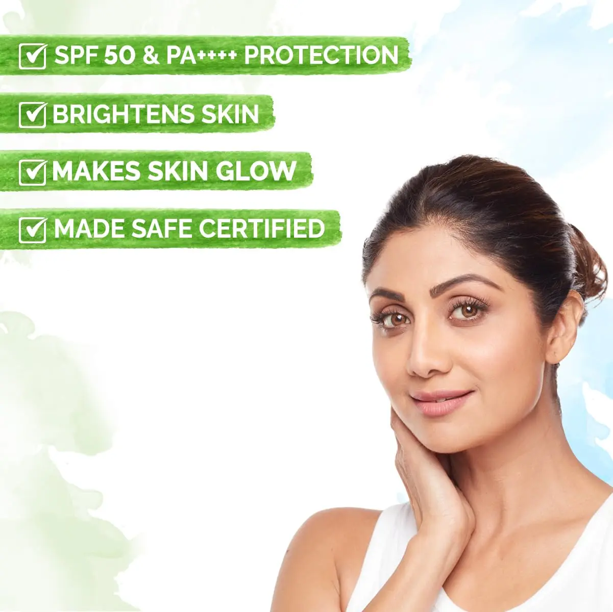 Mamaearth Vitamin C Daily Glow Sunscreen with Vitamin C & Turmeric for Sun Protection & Glow - Image 3