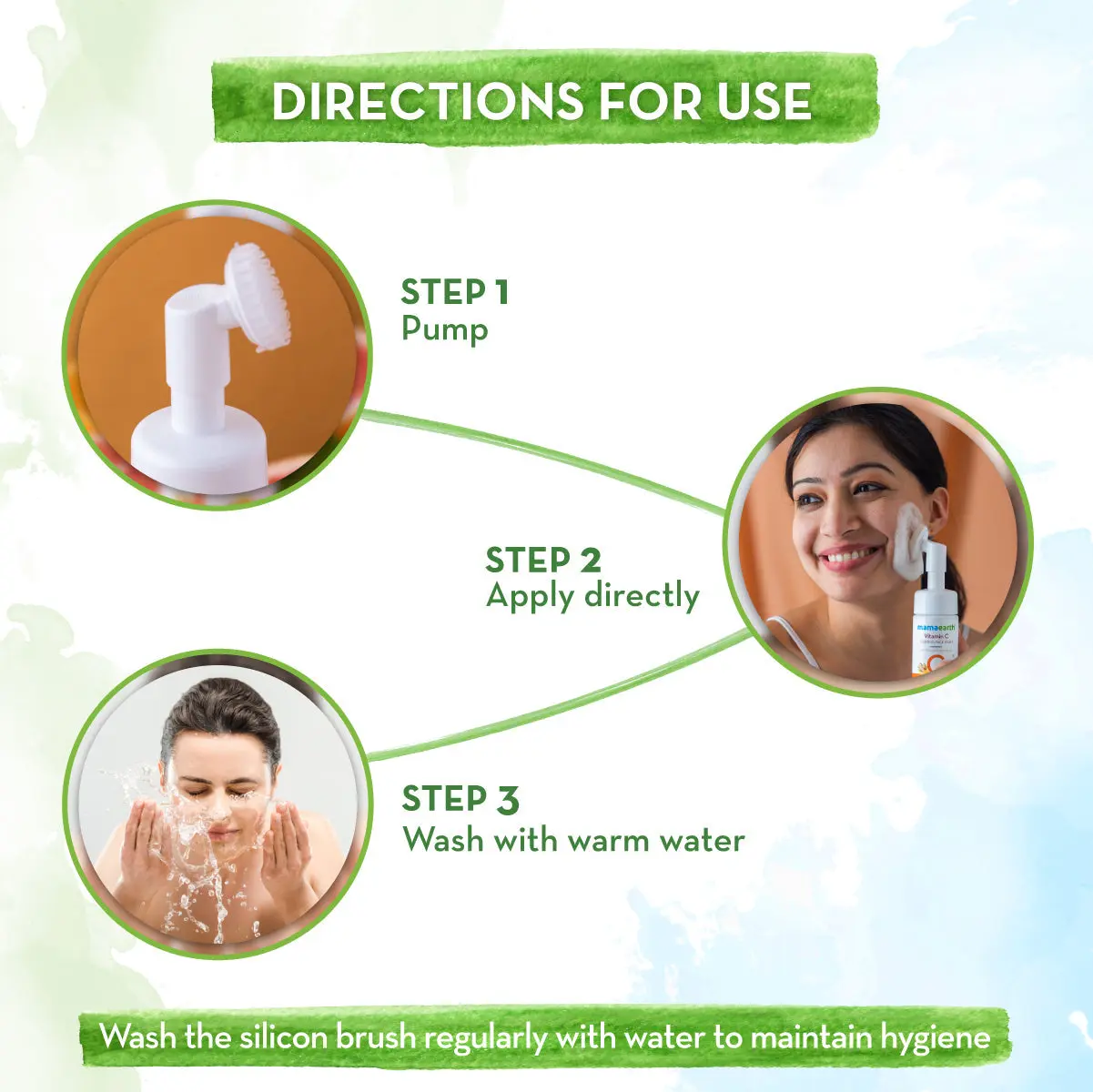 Mamaearth Vitamin C Foaming Face Wash - Image 5