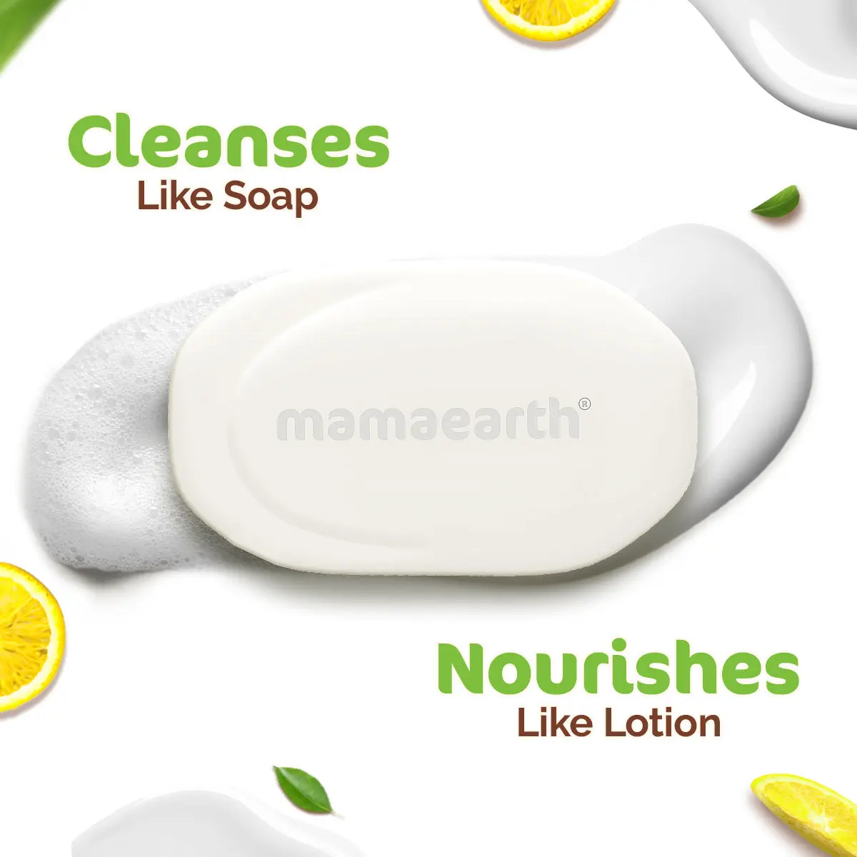 Mamaearth Vitamin C Moisturizing Lotion Soap Single Pack with 4 Soaps,125 g Each - Image 4