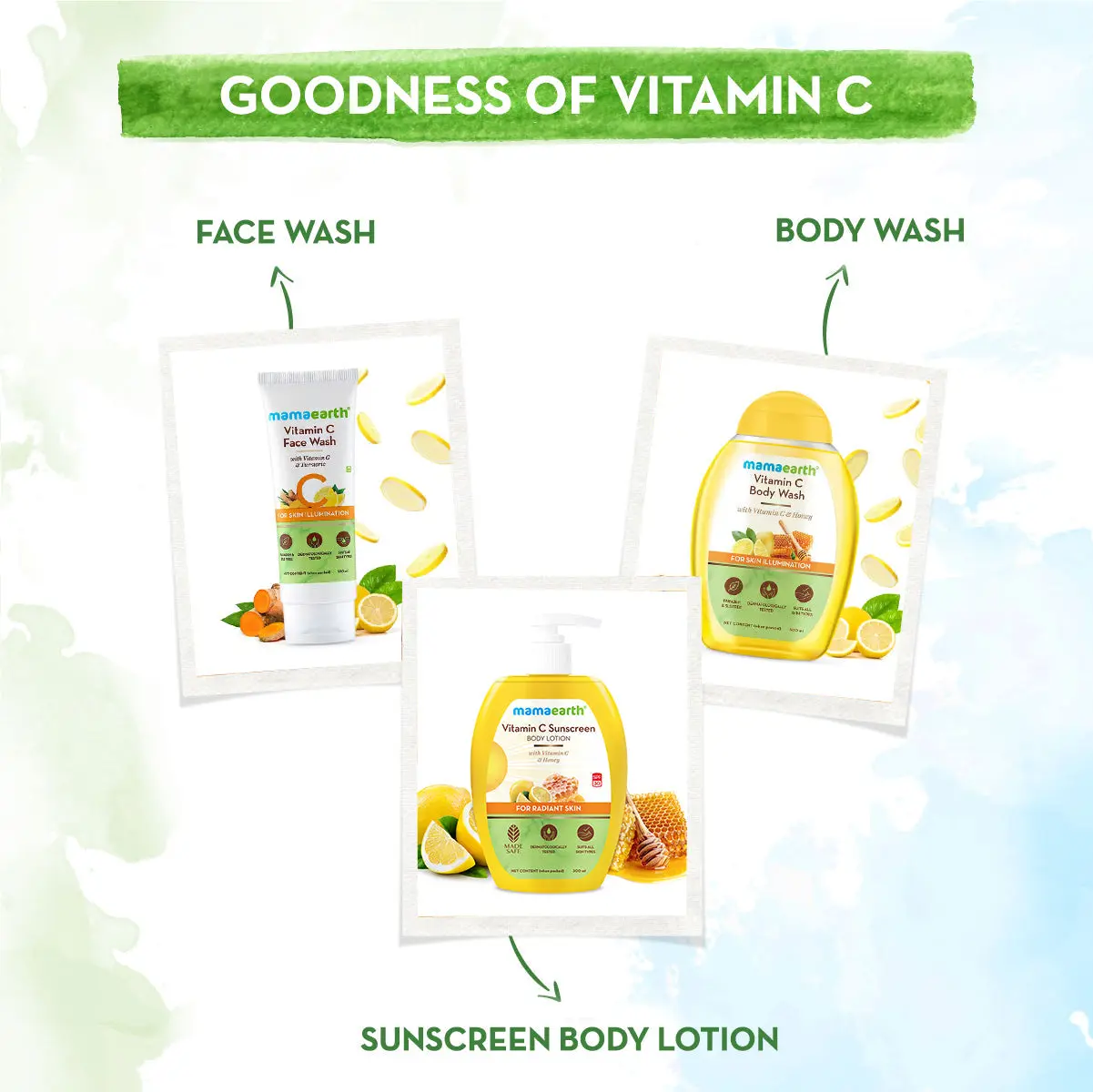 Mamaearth Vitamin C Sunscreen Body Lotion 300 ml - Image 5