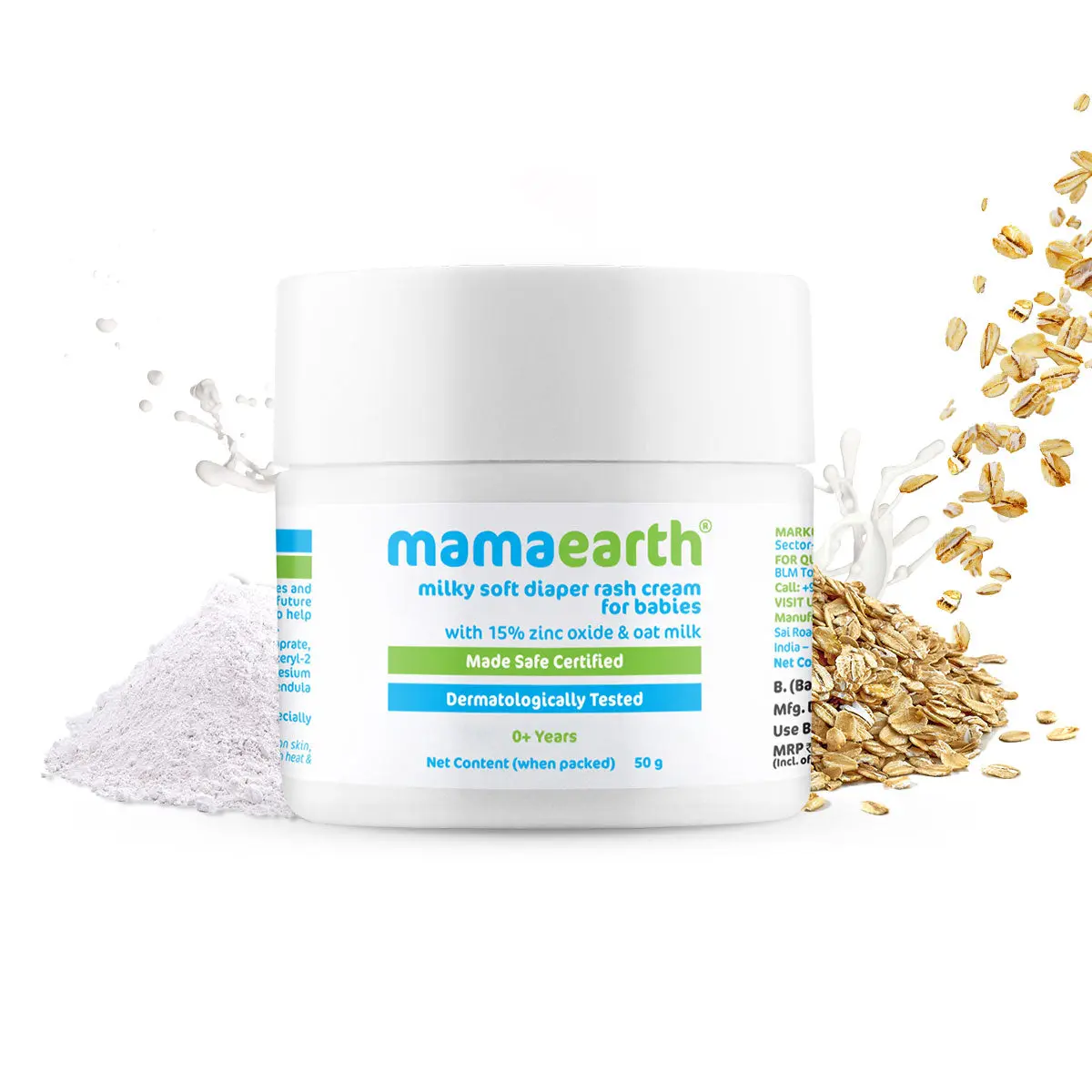 Milky Soft Diaper Rash Cream For Babies