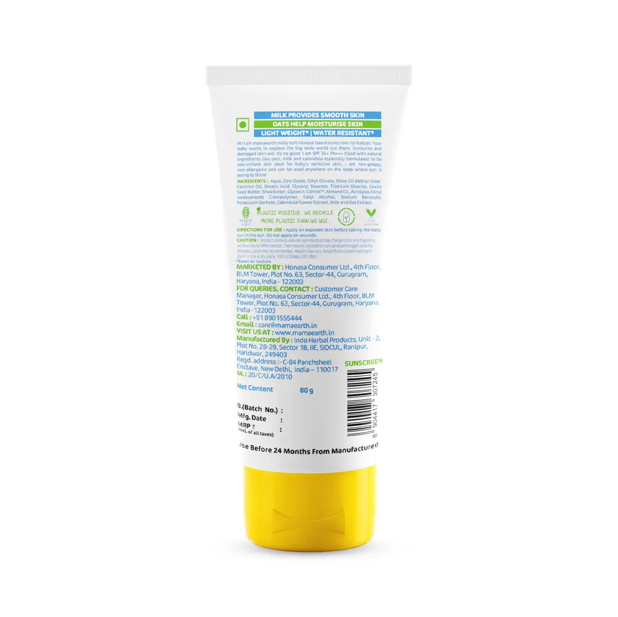 Milky Soft Mineral Based Sunscreen For Babies Spf 30 Pa - Image 6