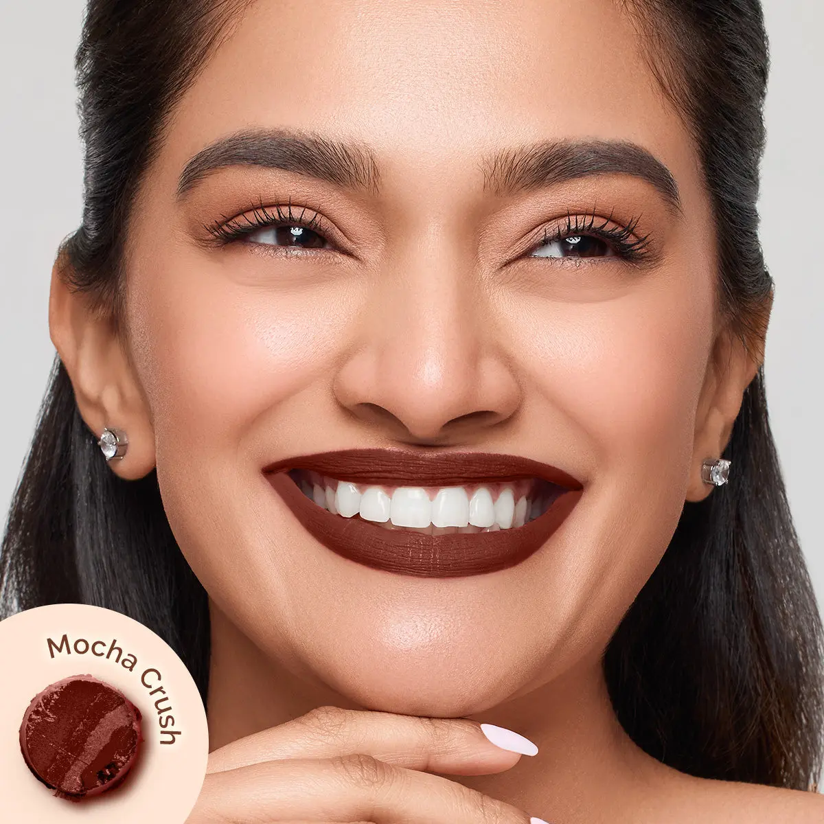 Moisture Matte Long Stay Lipstick 18 Mocha Crush - Image 2