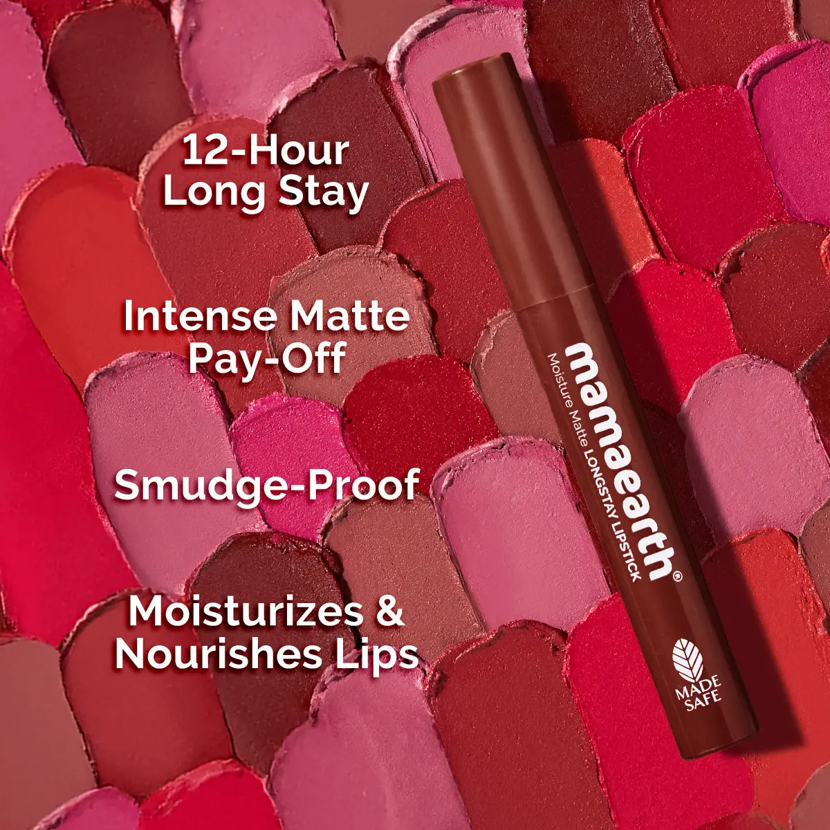 Moisture Matte Long Stay Lipstick 18 Mocha Crush - Image 3