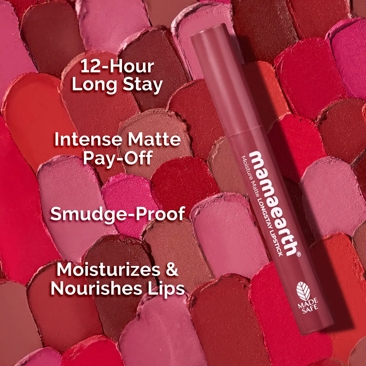 Moisture Matte Long Stay Lipstick 19 Spiced Petal - Image 3