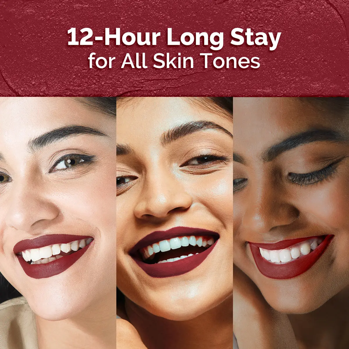 Moisture Matte Long Stay Lipstick 20 Red Caramel - Image 5