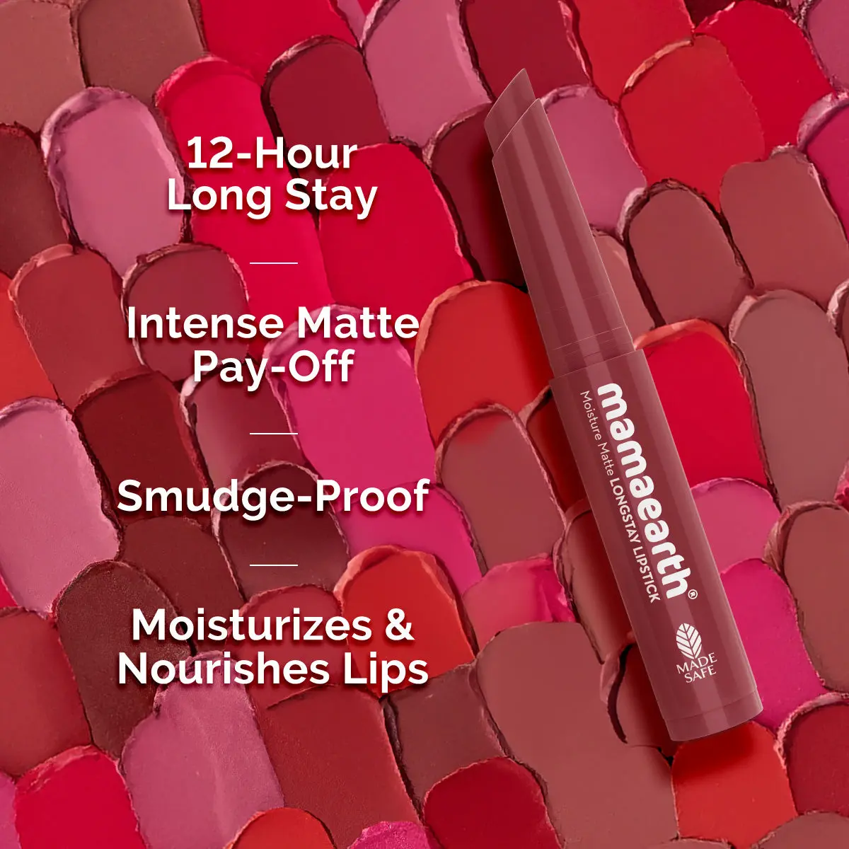 Moisture Matte Longstay Lipstick 02 Plum Punch - Image 3