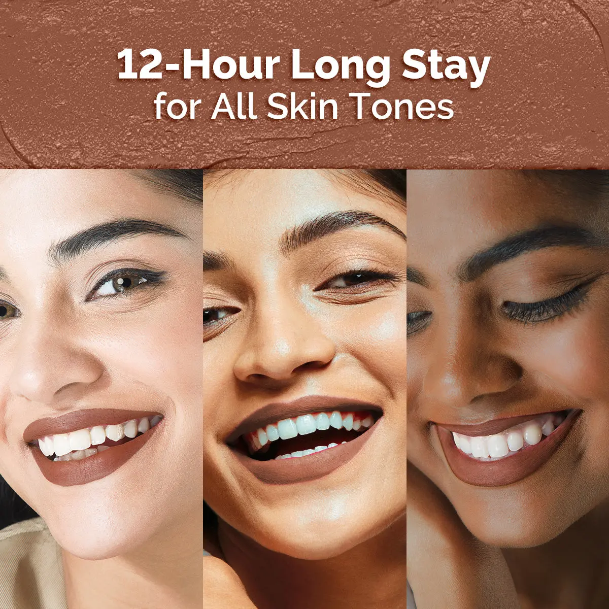 Moisture Matte Longstay Lipstick - 04 Cinmon Nude - Image 6