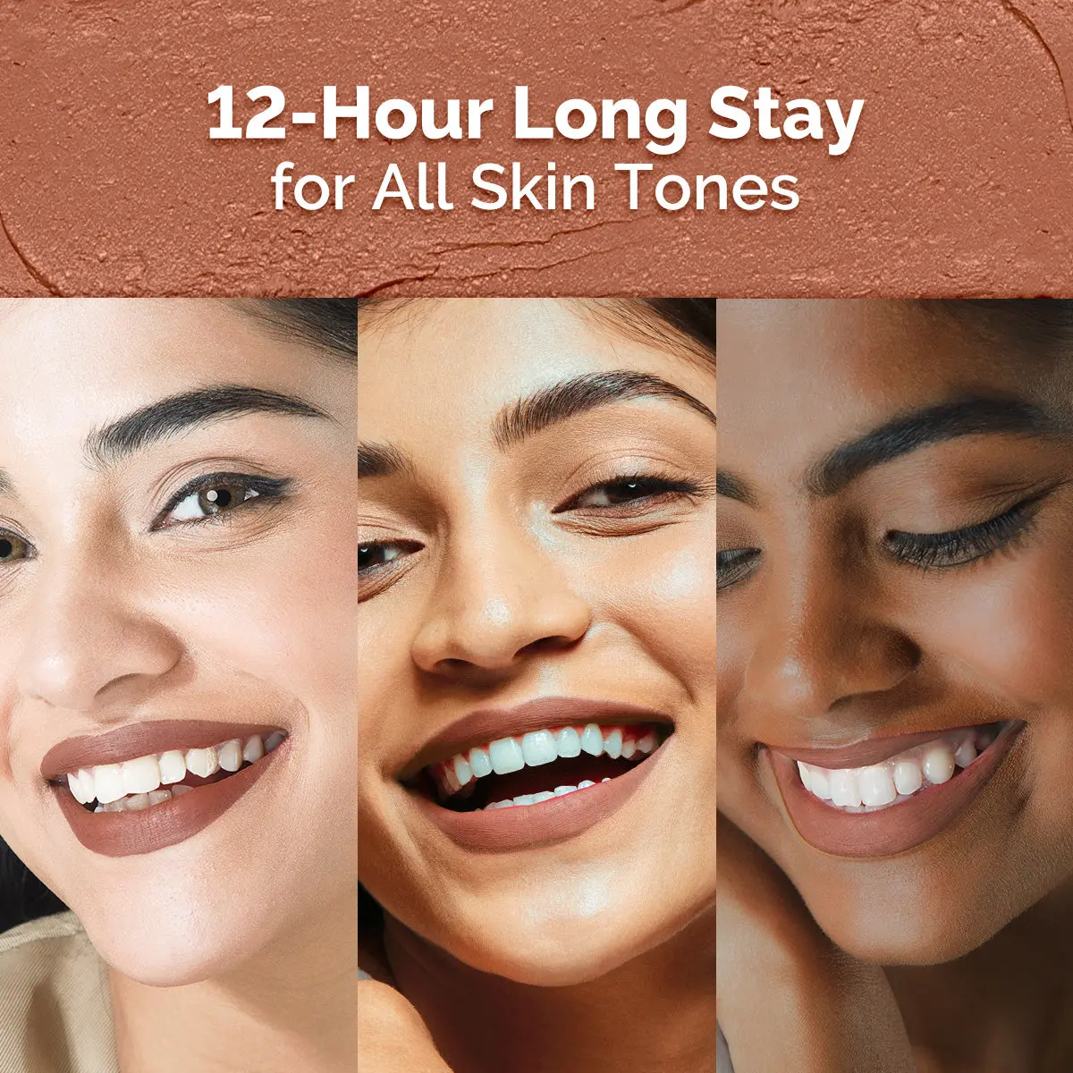 Moisture Matte Longstay Lipstick 04 Cinnamon Nude - Image 6