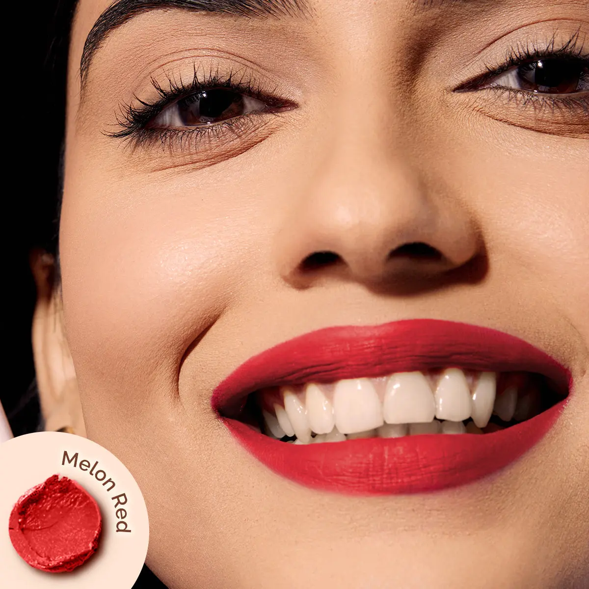 Moisture Matte Longstay Lipstick - 06 Melon Red - Image 3