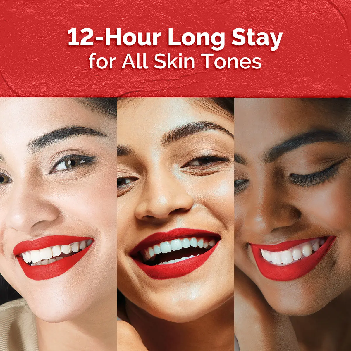 Moisture Matte Longstay Lipstick - 06 Melon Red - Image 6