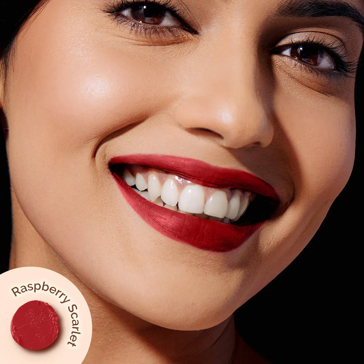 Moisture Matte Longstay Lipstick 07 Raspberry Scarlet - Image 2